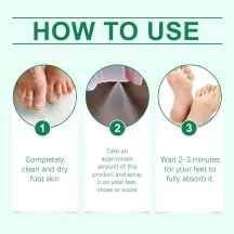Ximonth Antimicrobial Foot Sanitizer With Tea Tree Oil